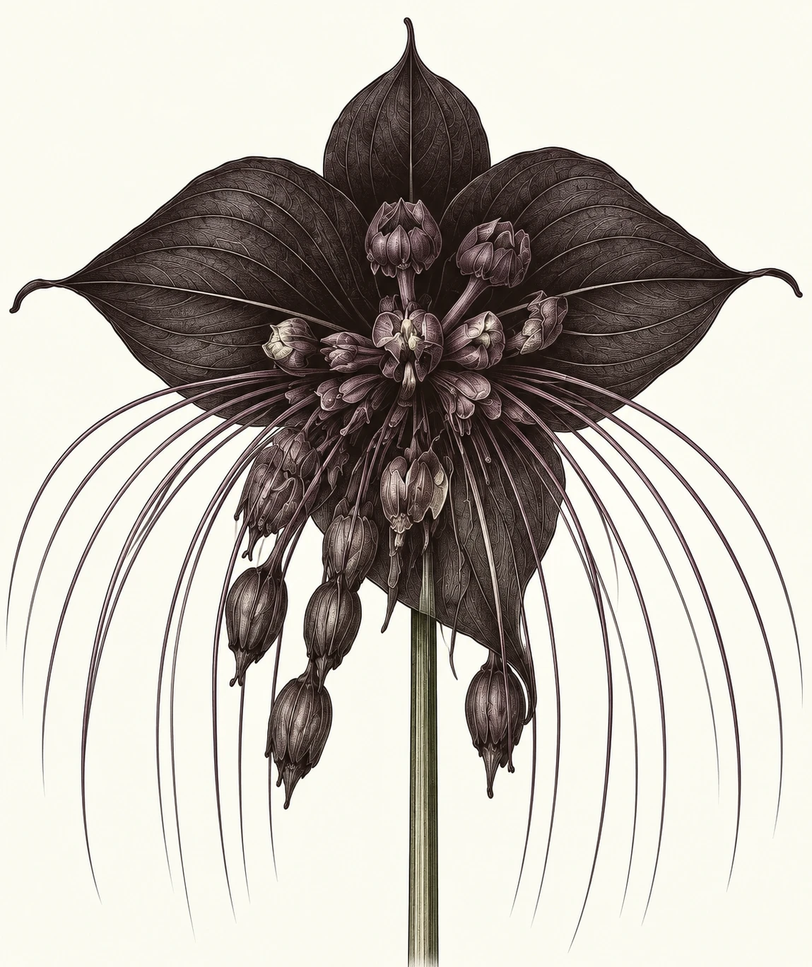 Black Bat Flower